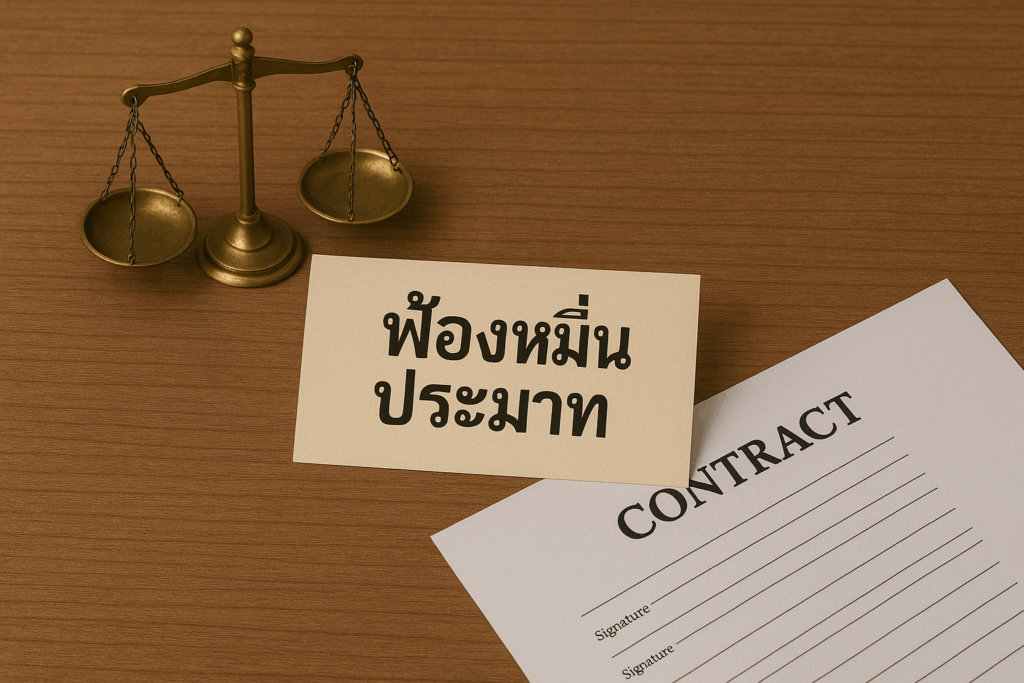 ฟ้องหมิ่นประมาท