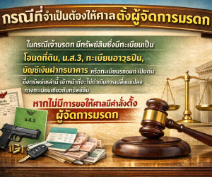 จัดการมรดก โคราช | ตั้งผู้จัดการมรดก 2569 คดีมรดก นครราชสีมา